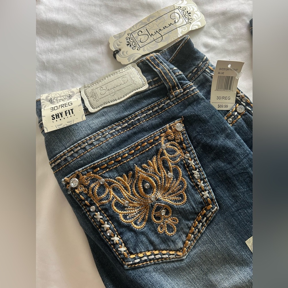 Shyanne crystal embellished bootcut jeans